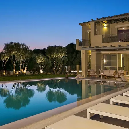 Stunning Kefalonia 4 Bedrooms Ylenia Private Pool Villa Lakíthra