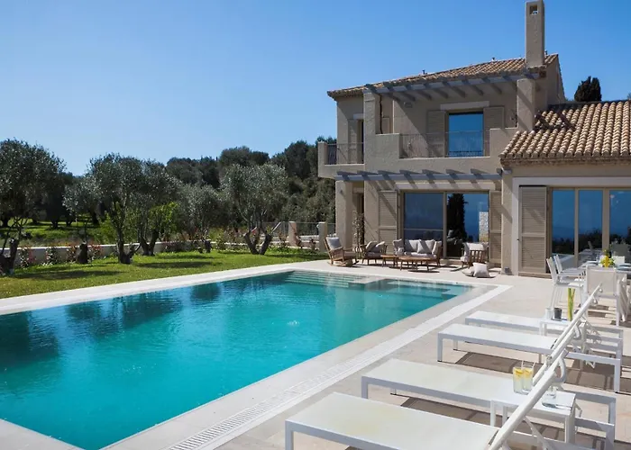 Stunning Kefalonia 4 Bedrooms Ylenia Private Pool Lakíthra